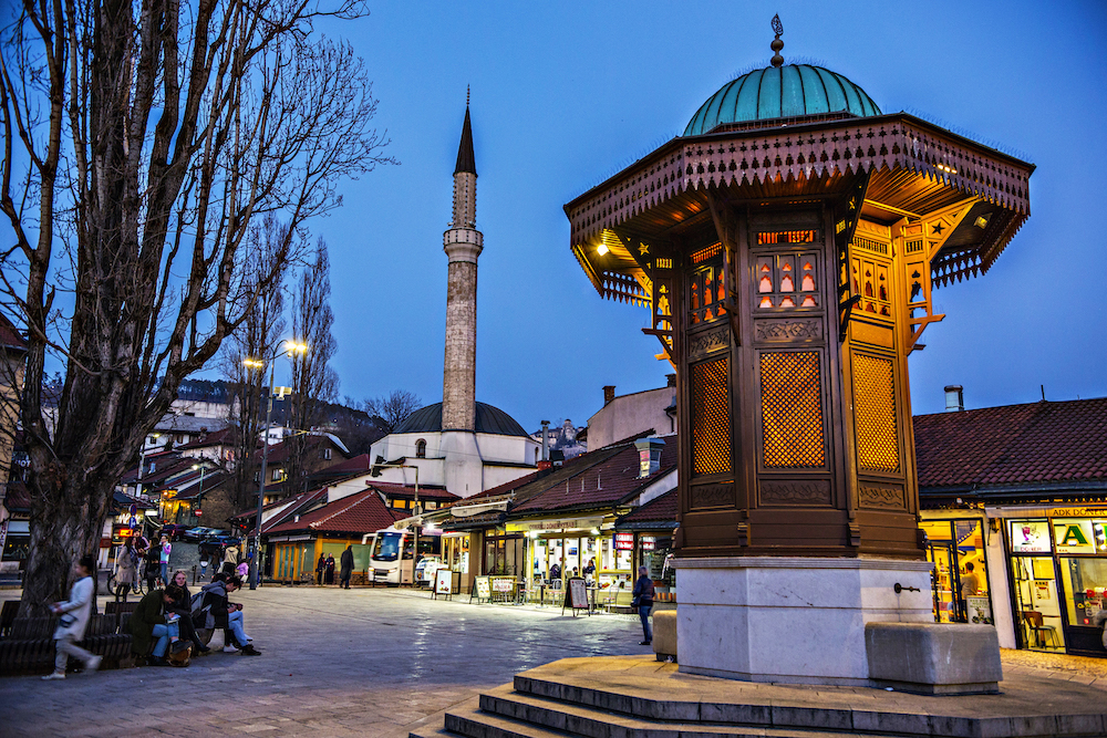 SARAJEVO ( ARRIVAL AND GUIDED TOUR OF SARAJEVO)