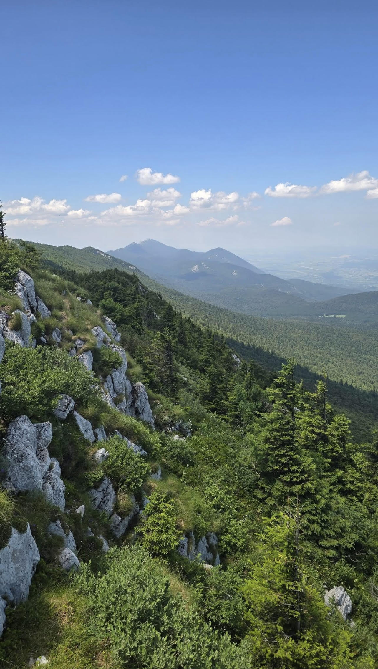 Hiking the Mountain  Plješevica